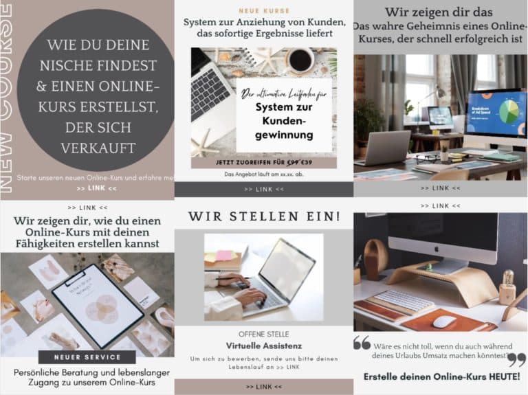 Business Coaching für Online Kures Post (1080x1080)