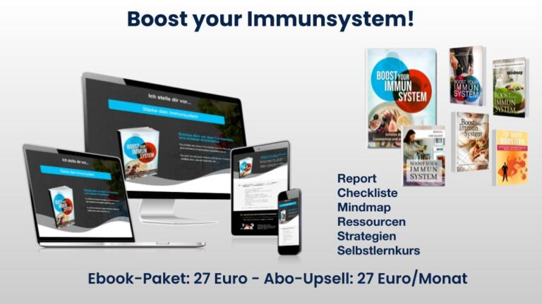 Boost your Immunsystem