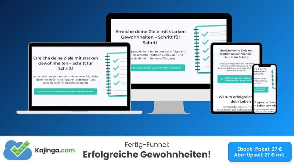 Erfolgreiche Gewohnheiten